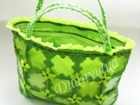 livemaster Diana Crochet Handbag from Plastic Bottles